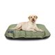 Cushioned Dog Bed - Green