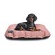 Cushioned Dog Bed - Pink